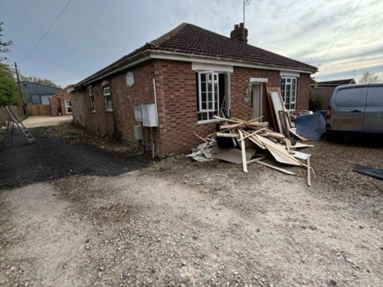 Leverington bungalow before renovation